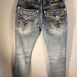 Rock Revival Light Blue Bootcut Jeans